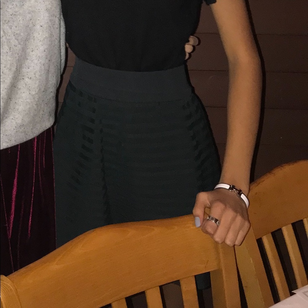Club Monaco Green Skirt